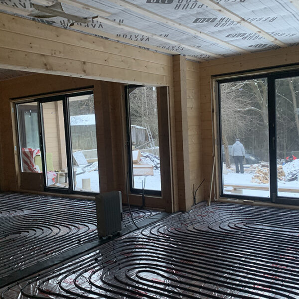 Полусухая стяжка пола с гарантией