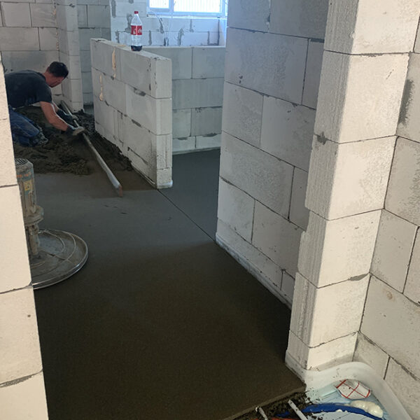 Полусухая стяжка пола по лучшей цене